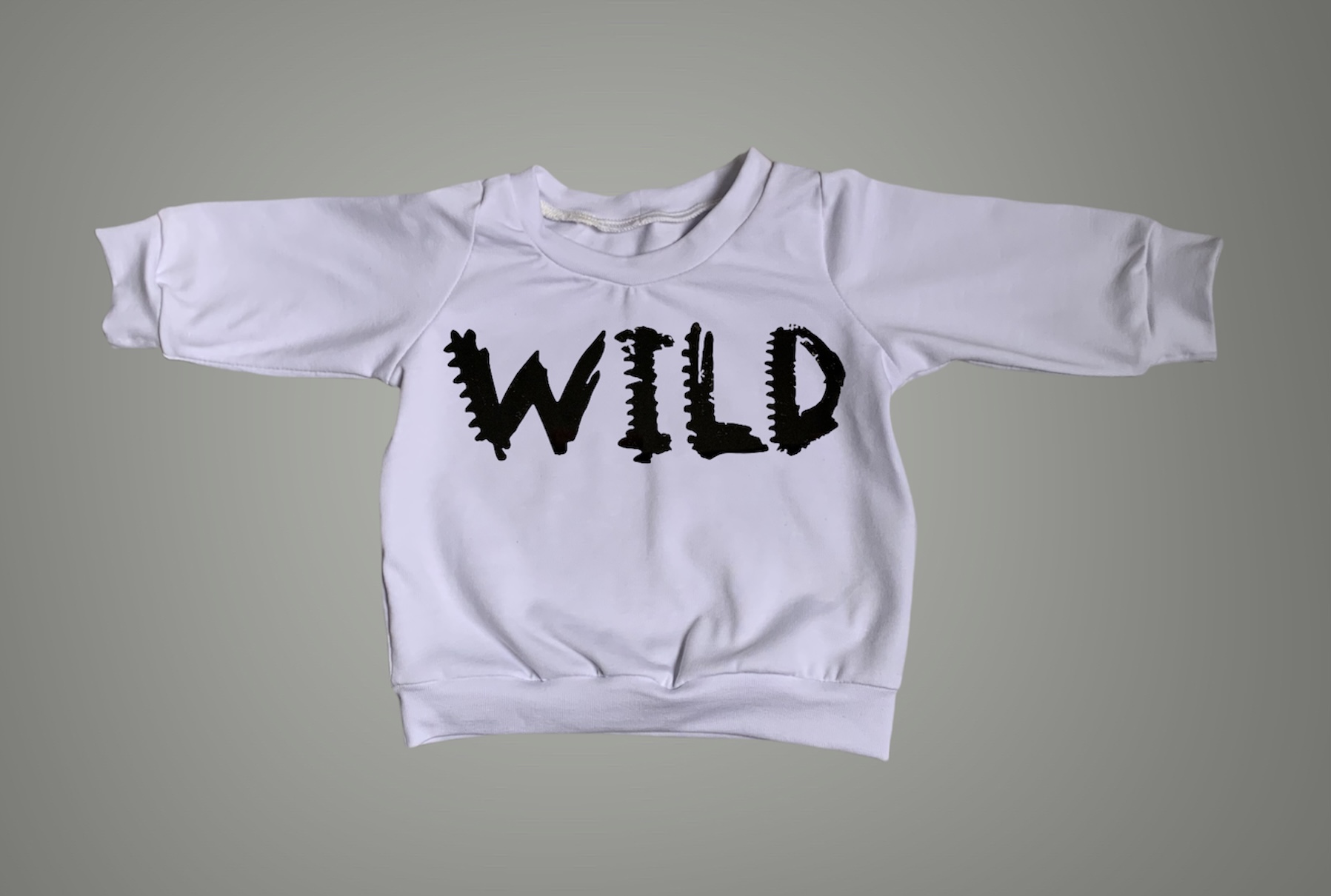 Longsleeve wild - wit